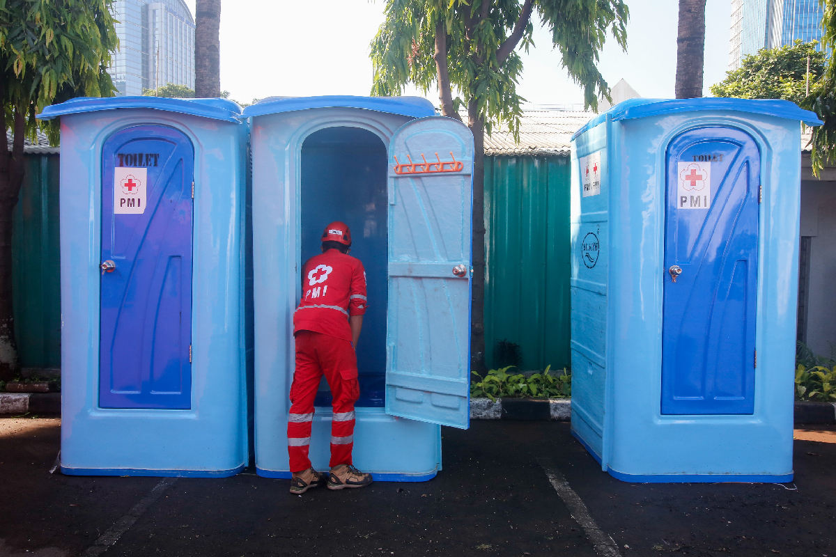 PMI Dirikan Shelter...