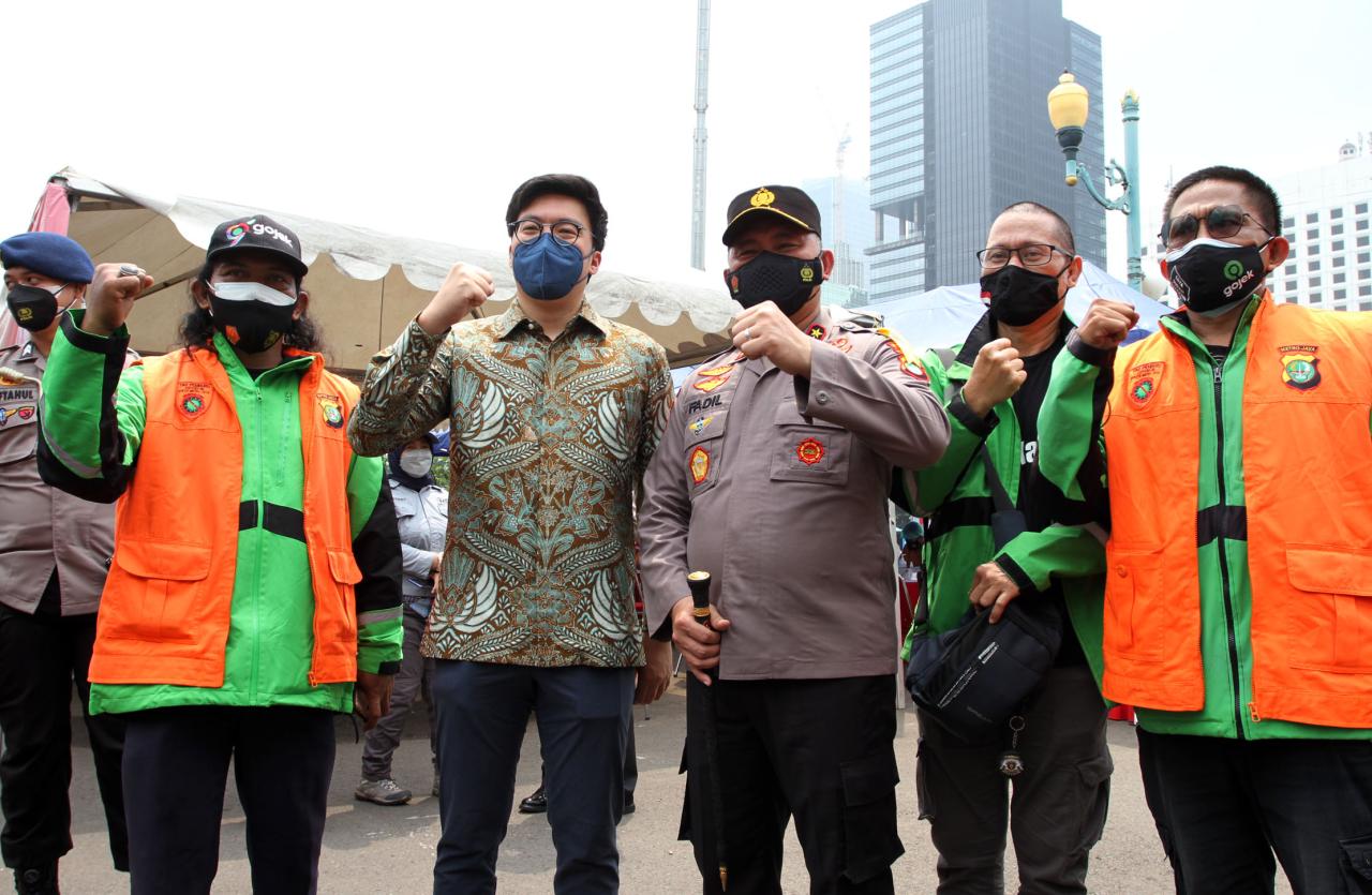 Polda Metro Jaya-Gojek...