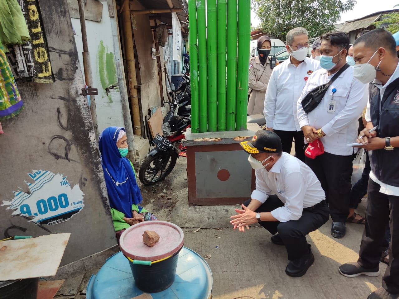 Sidak Distribusi Bansos,...