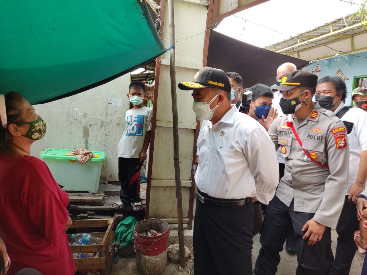 Sidak Distribusi Bansos,...