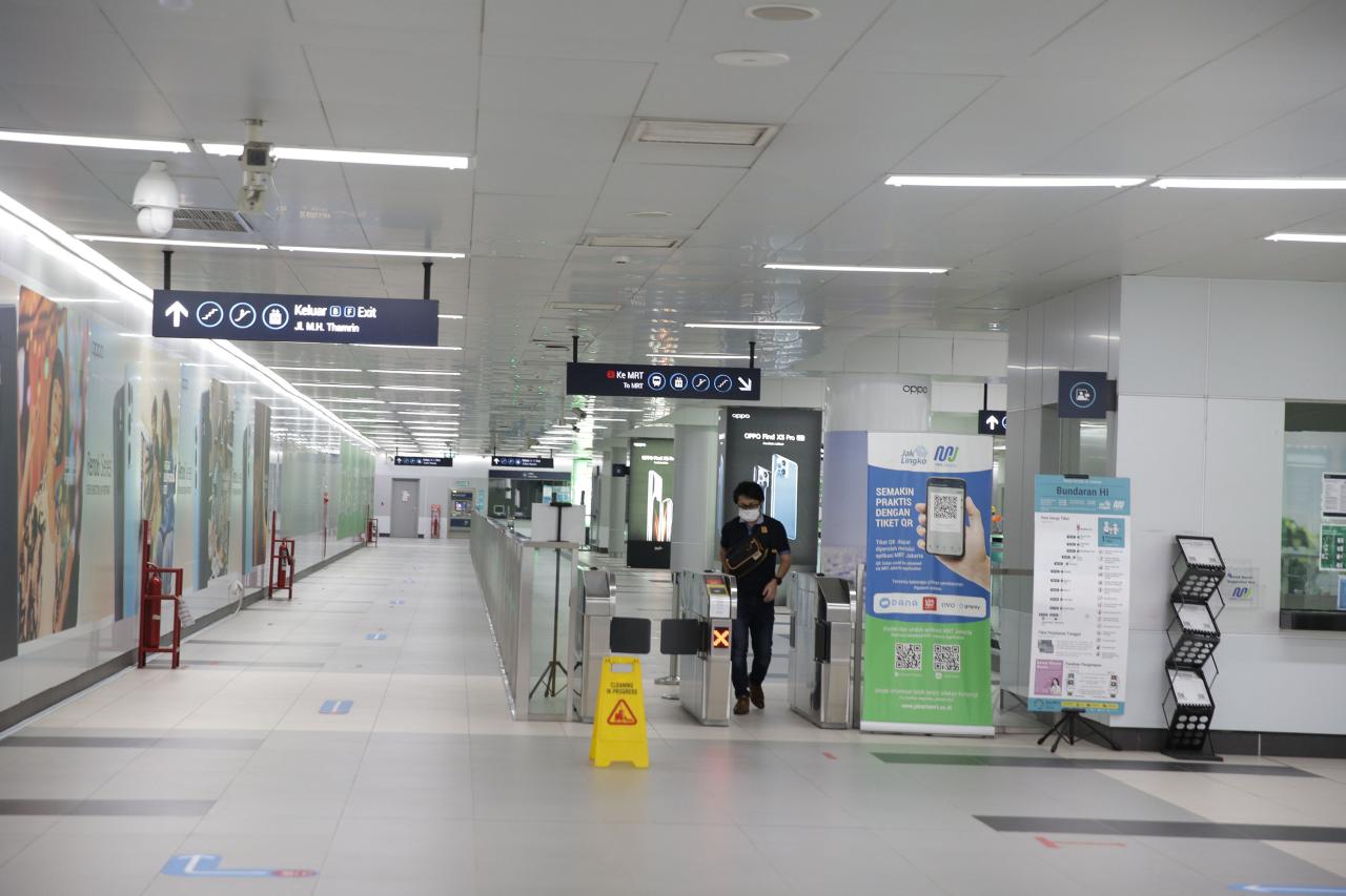 Stasiun MRT Bundaran...