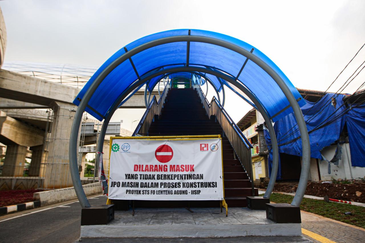 Pembangunan JPO Tapal...
