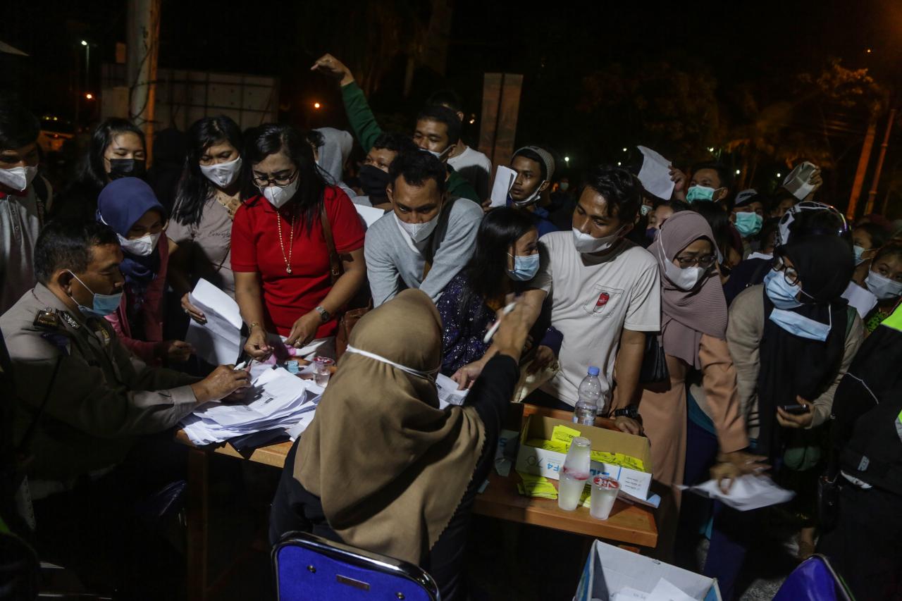 Begini Penampakan Kerumunan...