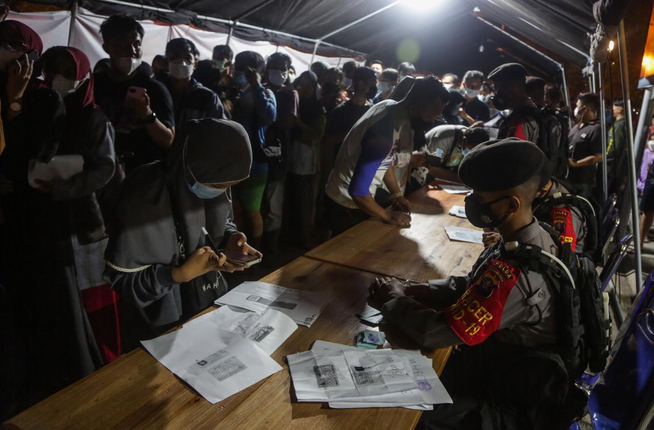 Begini Penampakan Kerumunan...