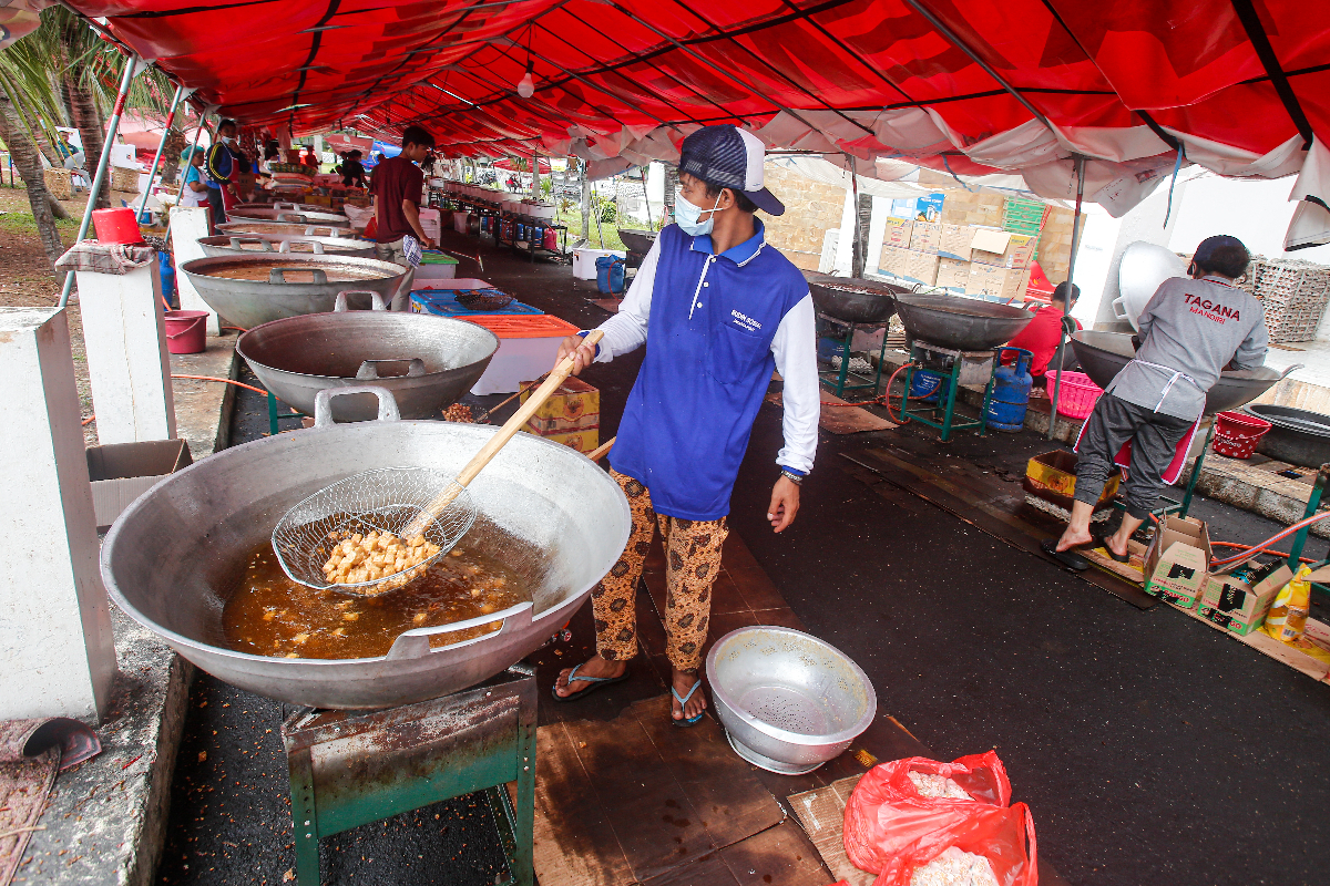 Dapur Umum Kemensos...