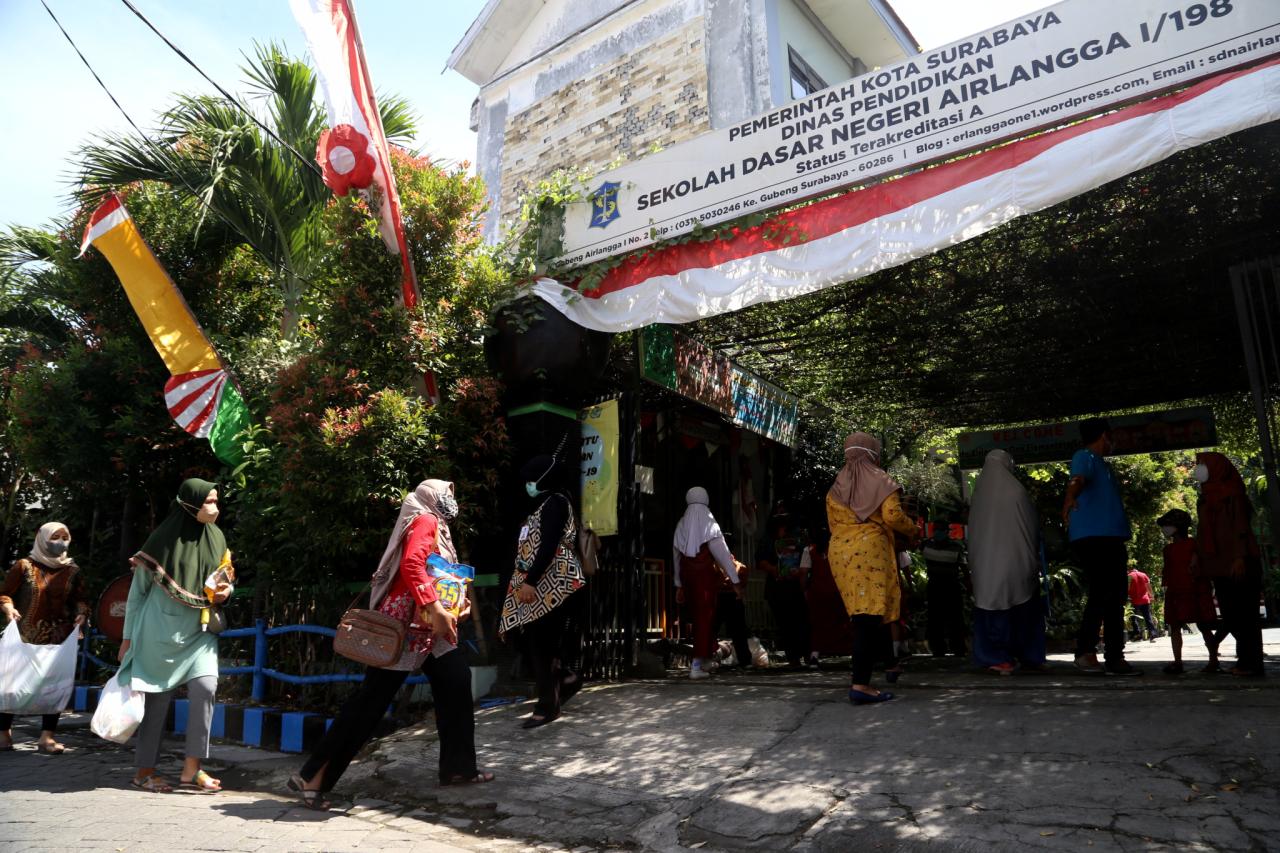 Siswa SD dan Wali Murid...