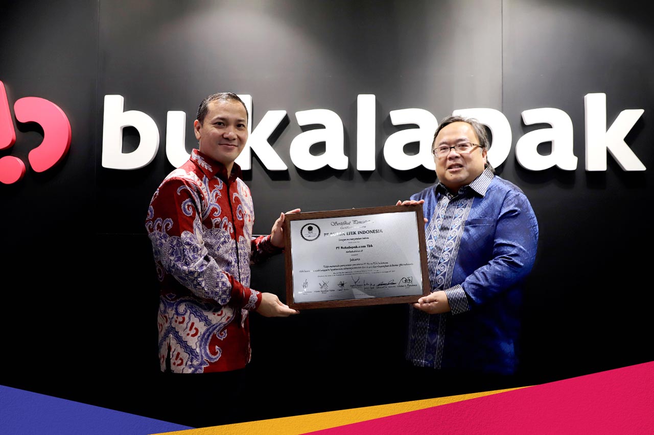 Bukalapak Resmi Melantai...