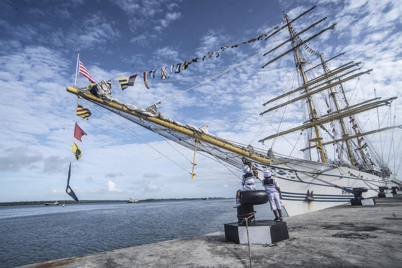 Pelepasan KRI Bima Suci...