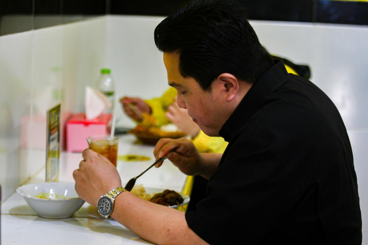 Menteri BUMN Erick Thohir...