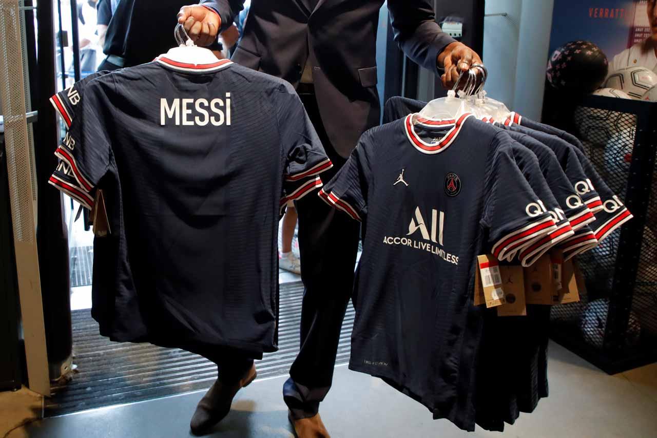 Jersey Lionel Messi...