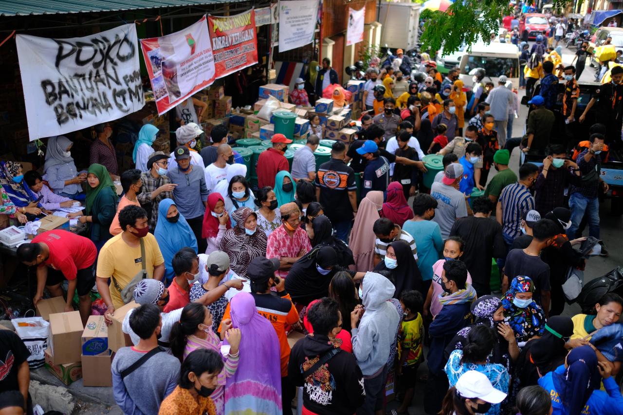 Begini Suasana Pengungsian...