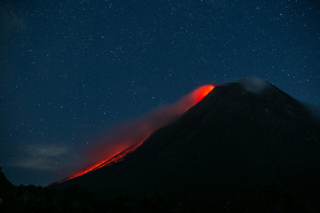 Luncuran Lava Pijar...