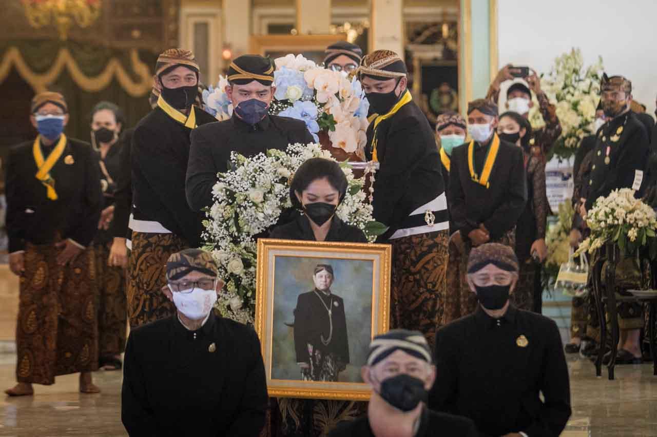 Pemakaman Raja Mangkunegaran...