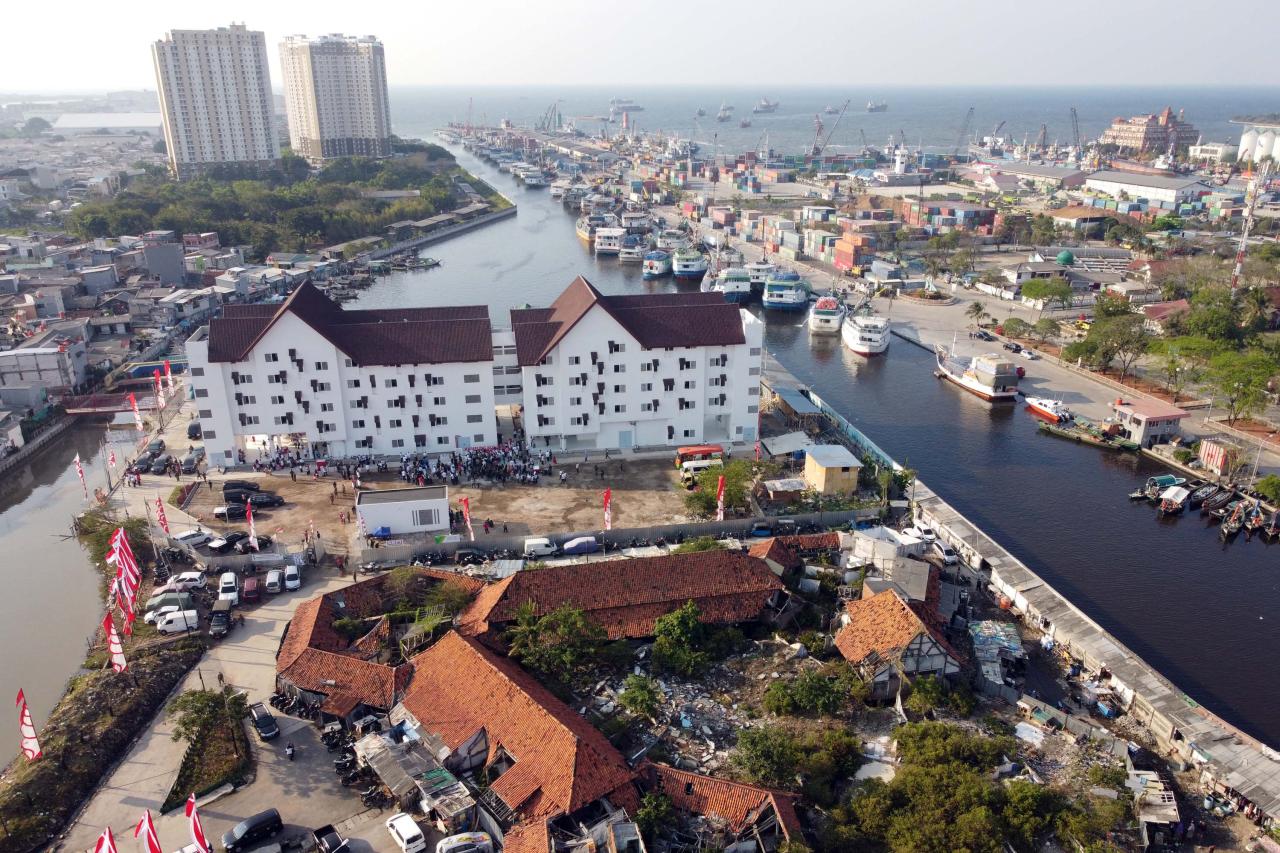 Penampakan dari Udara...