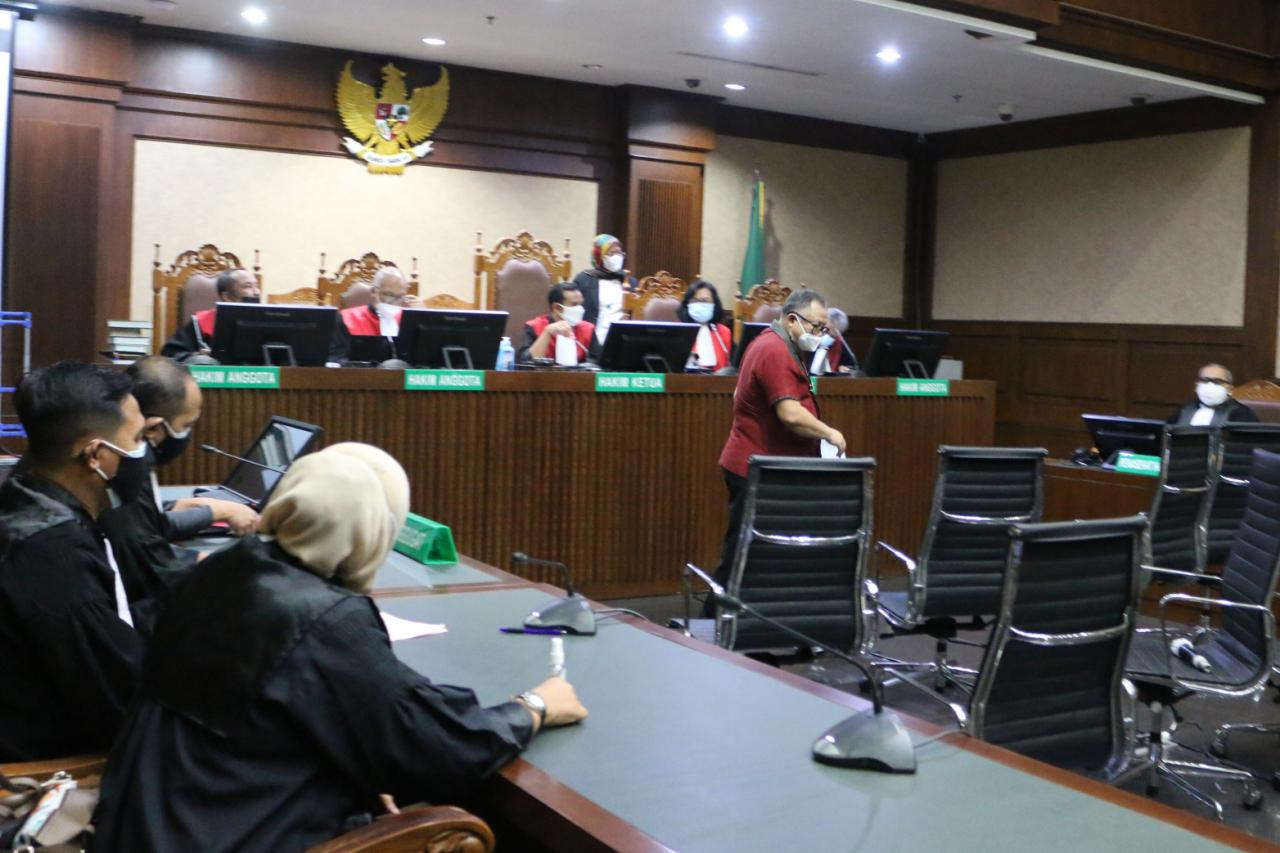 Pembacaan Eksepsi Terdakwa...
