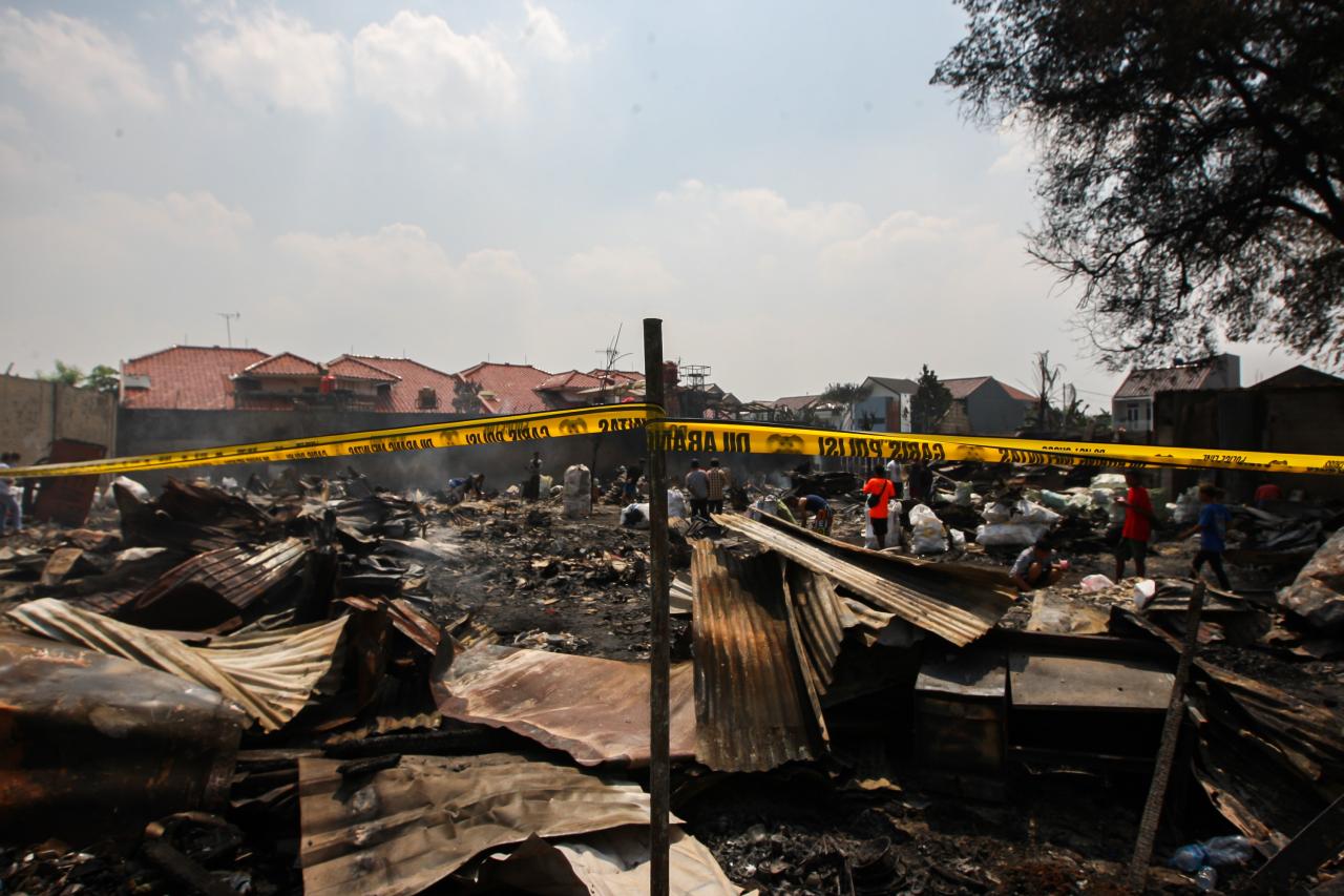 Pascakebakaran di Bekasi,...