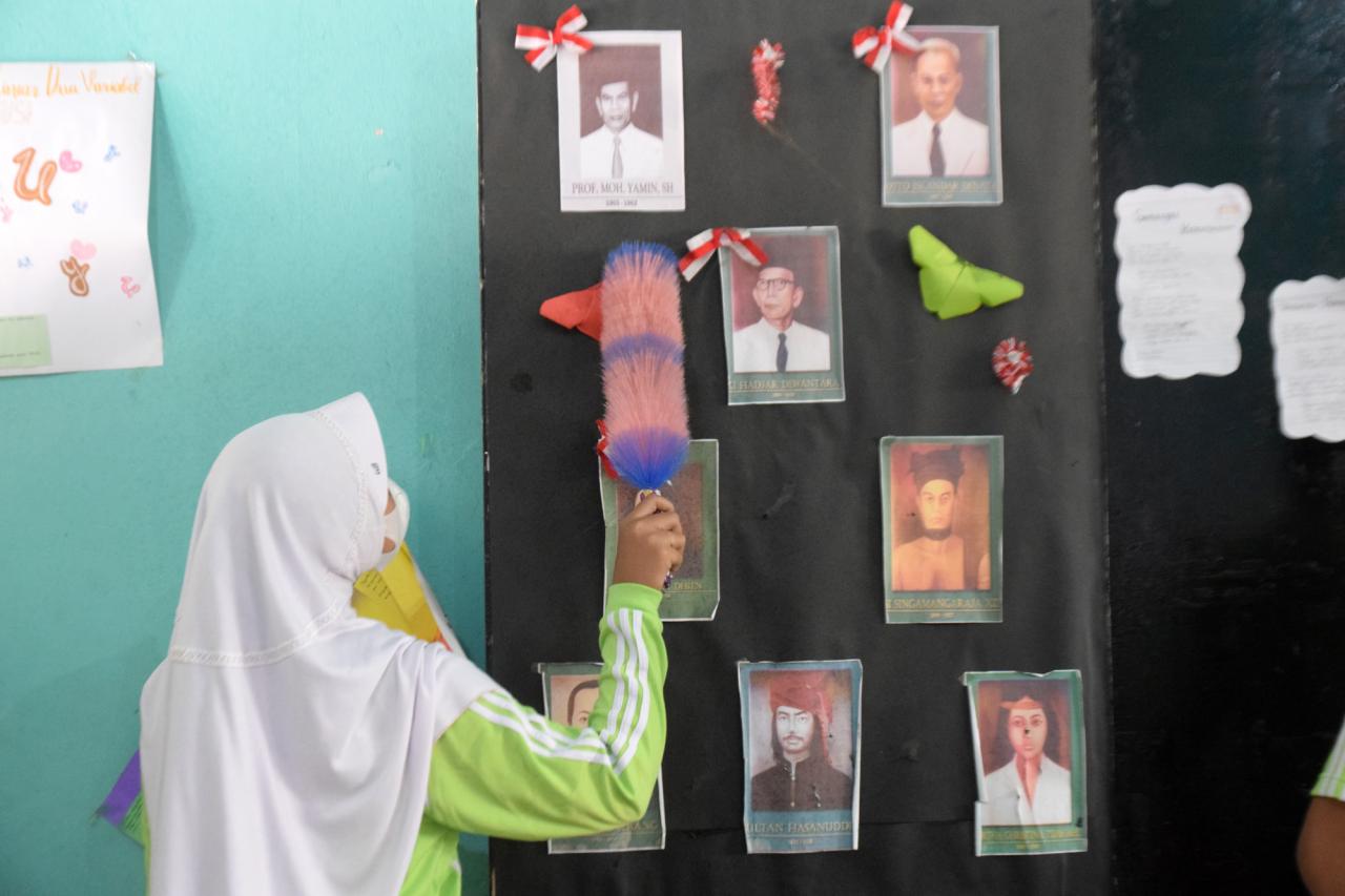 Jelang PTM, SMPN 27...