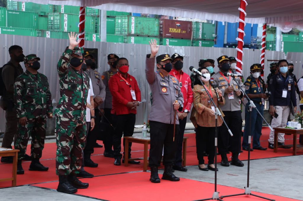 Panglima TNI dan Kapolri...