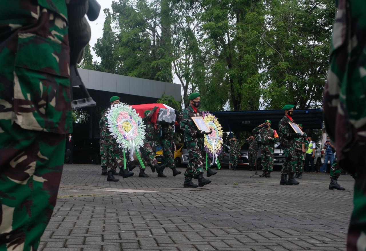 Pelepasan Jenazah TNI...
