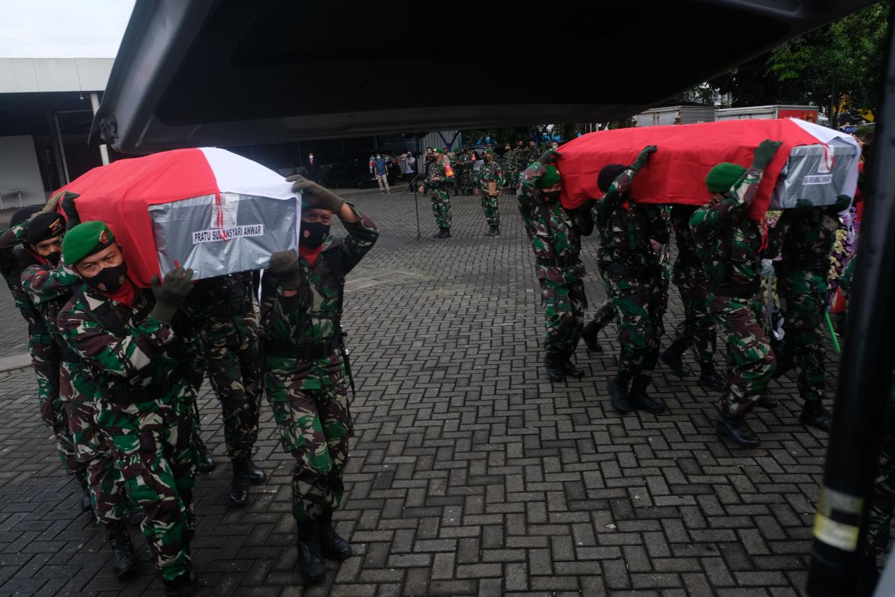Pelepasan Jenazah TNI...