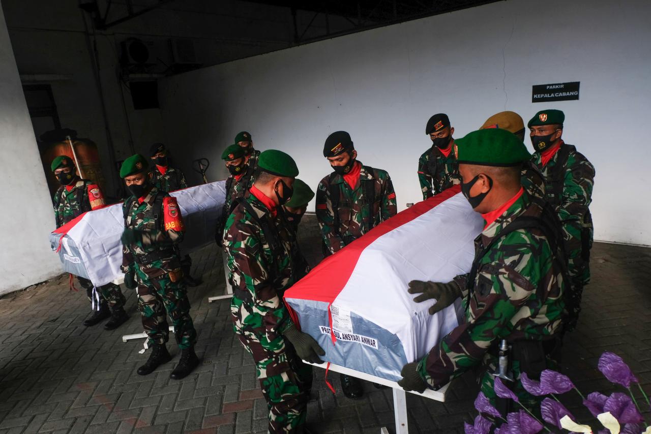 Pelepasan Jenazah TNI...