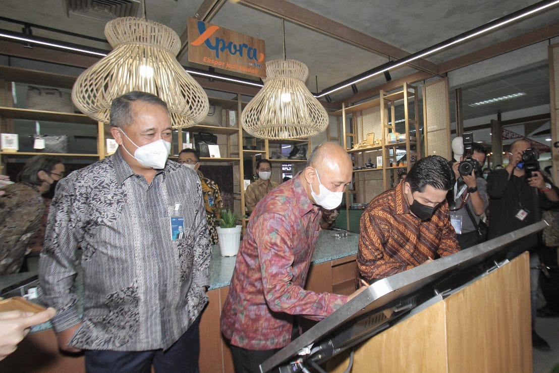 Menteri BUMN dan Menkop...