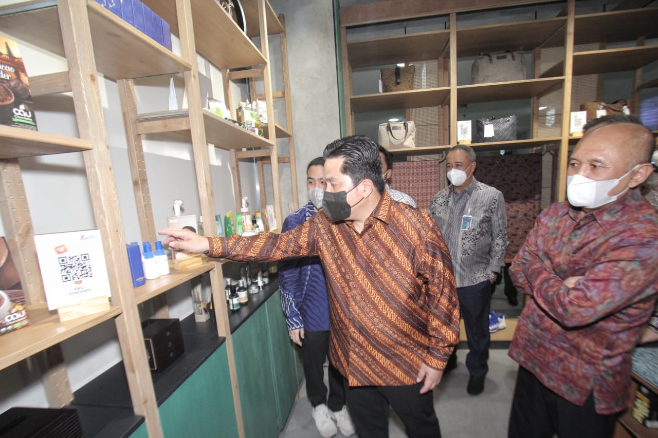 Menteri BUMN dan Menkop...