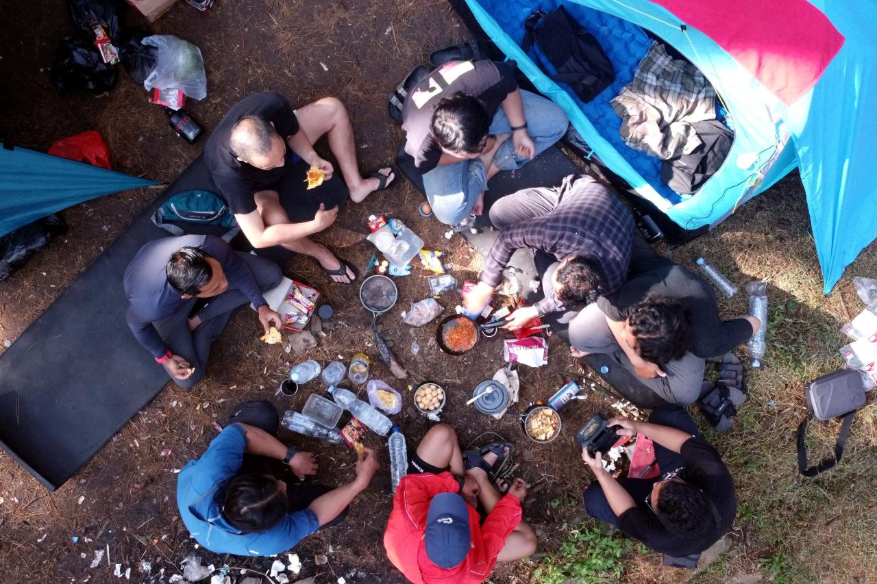 Berkemah di Curug Hiji...