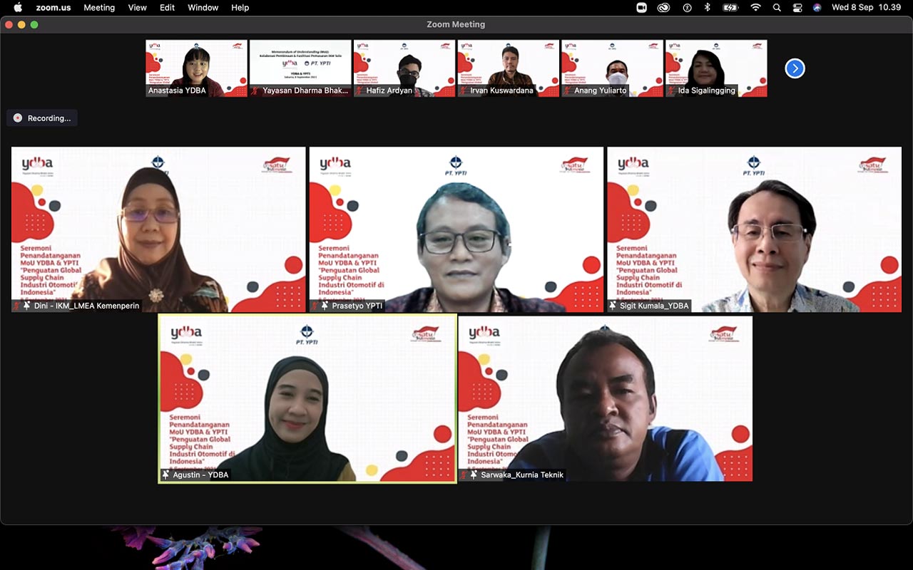 YDBA Gandeng YPTI sebagai...