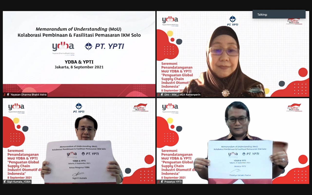YDBA Gandeng YPTI sebagai...