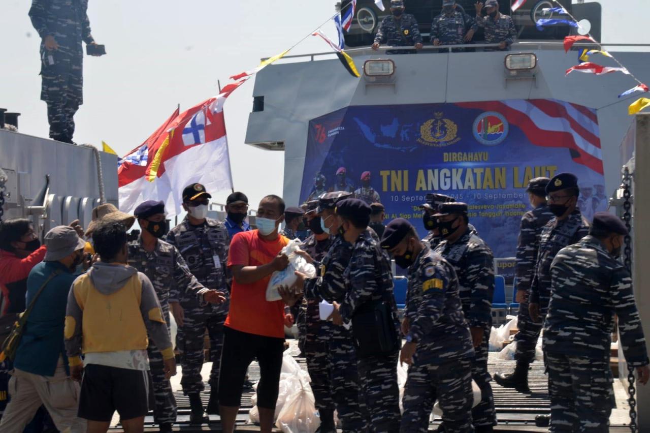 Berkah HUT TNI AL Ke-76,...