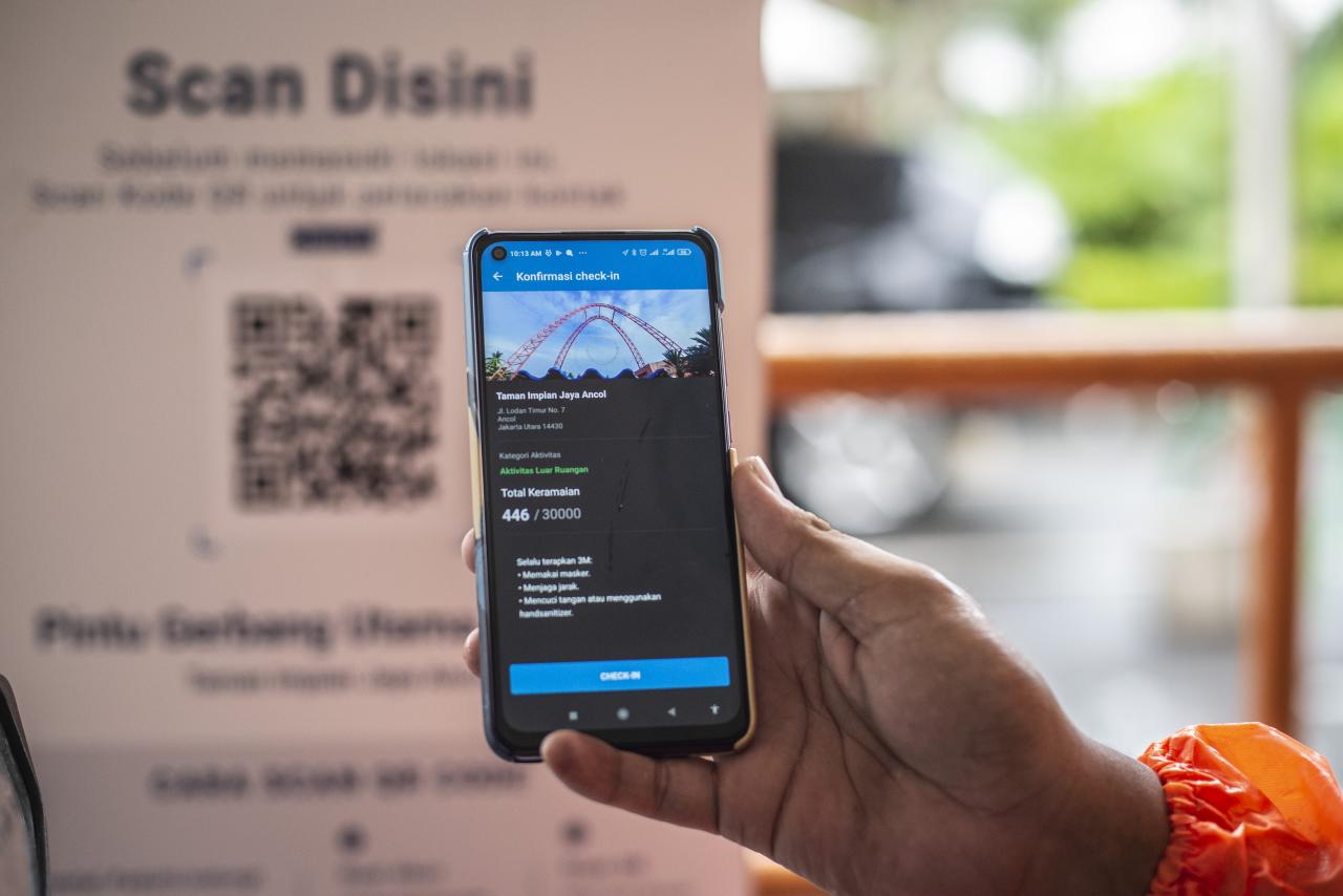 Uji Coba Aplikasi PeduliLindungi...