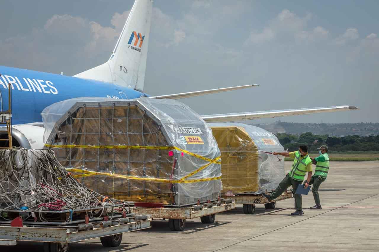 Kedatangan 200.000 Vaksin...