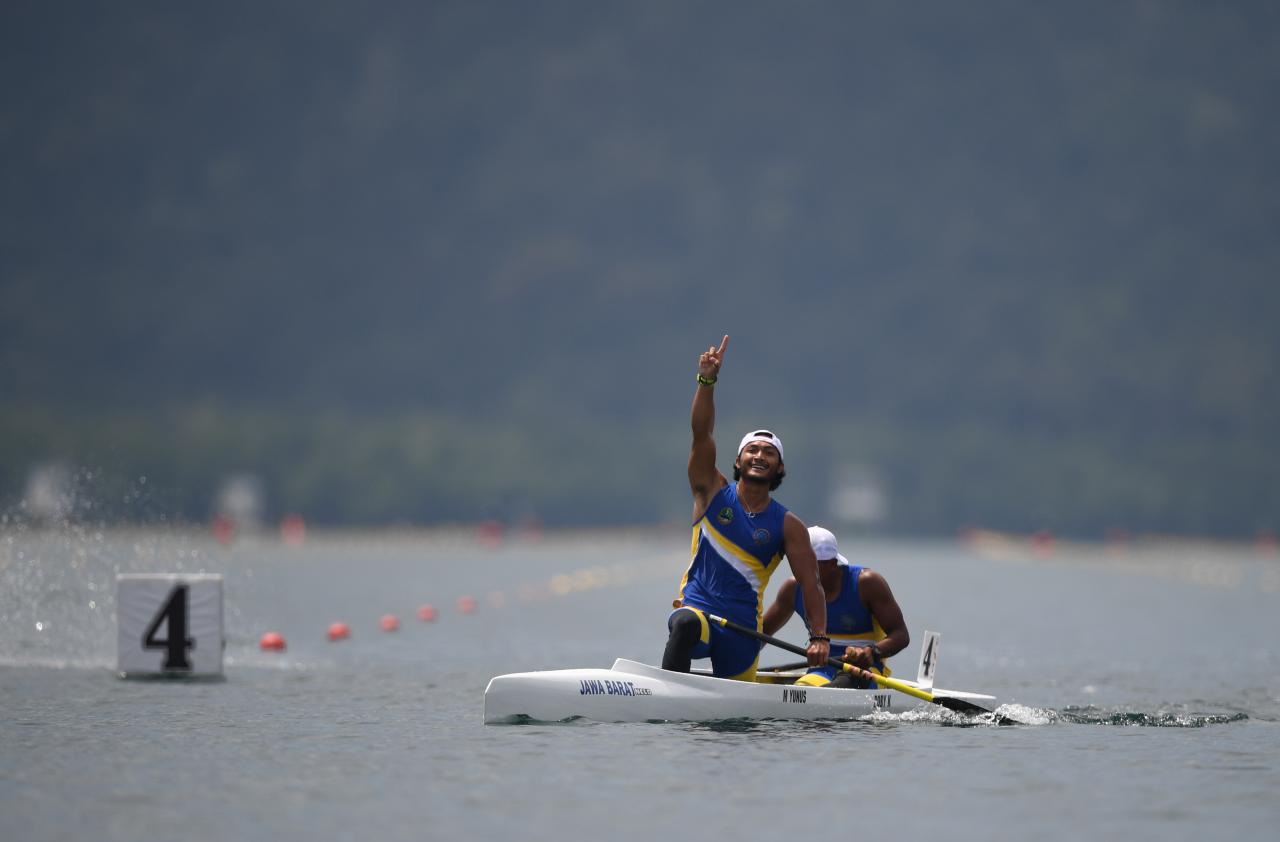 Jabar Raih Emas Canoeing...