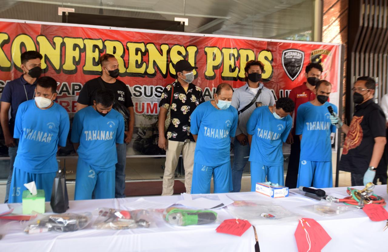 Polda Jateng Bekuk Komplotan...