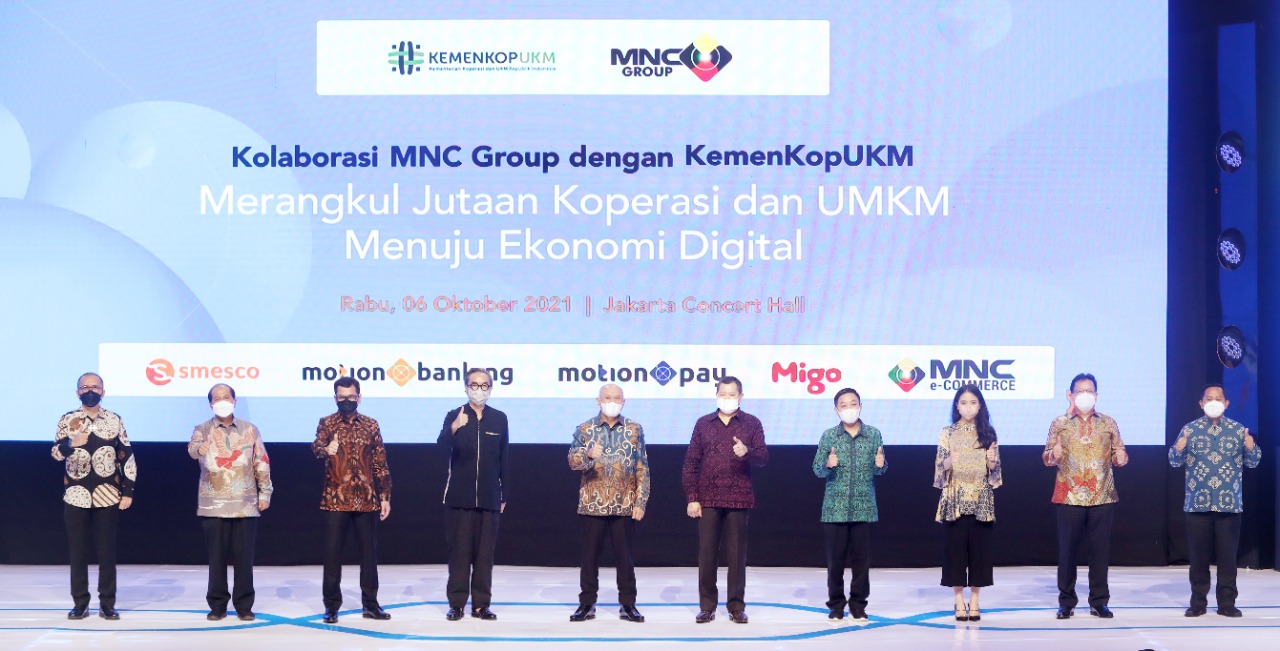 Gandeng MNC Group, KemenkopUKM...