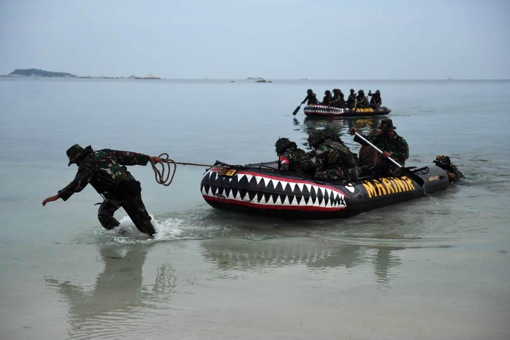 Aksi Prajurit Korps...