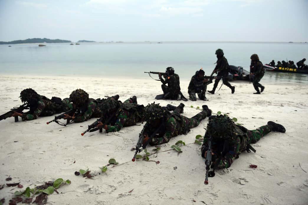 Aksi Prajurit Korps...