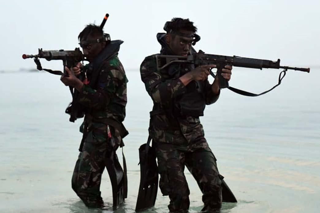 Aksi Prajurit Korps...