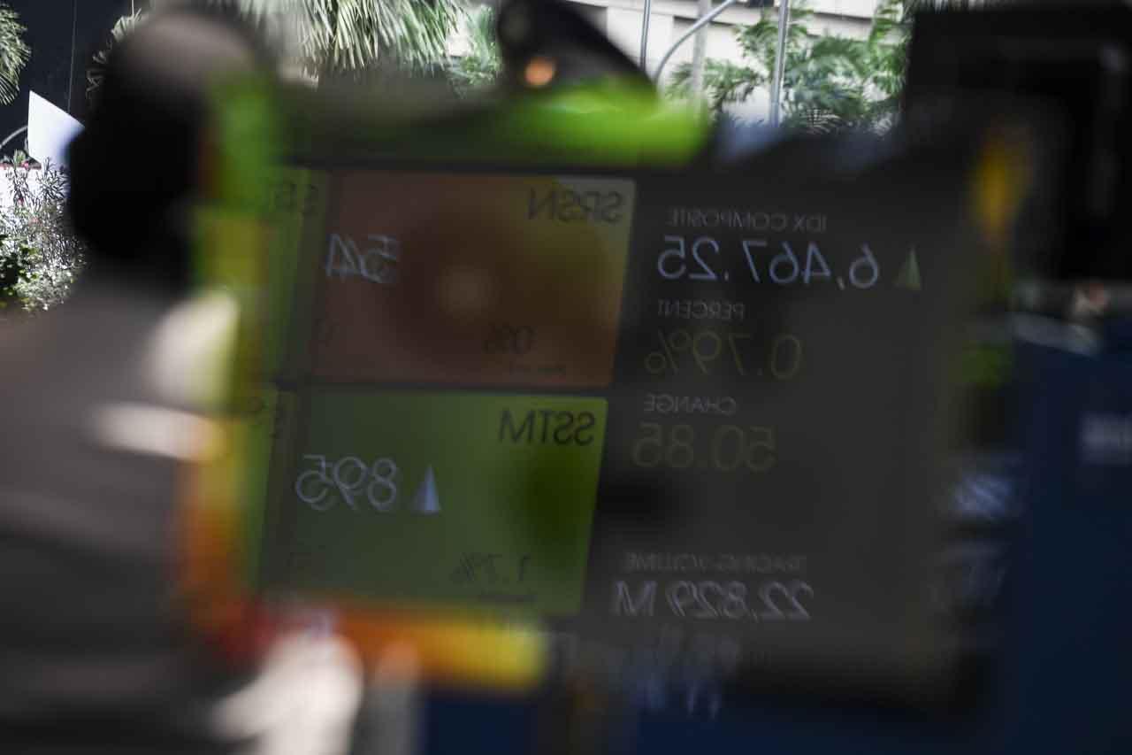IHSG Ditutup Menguat...
