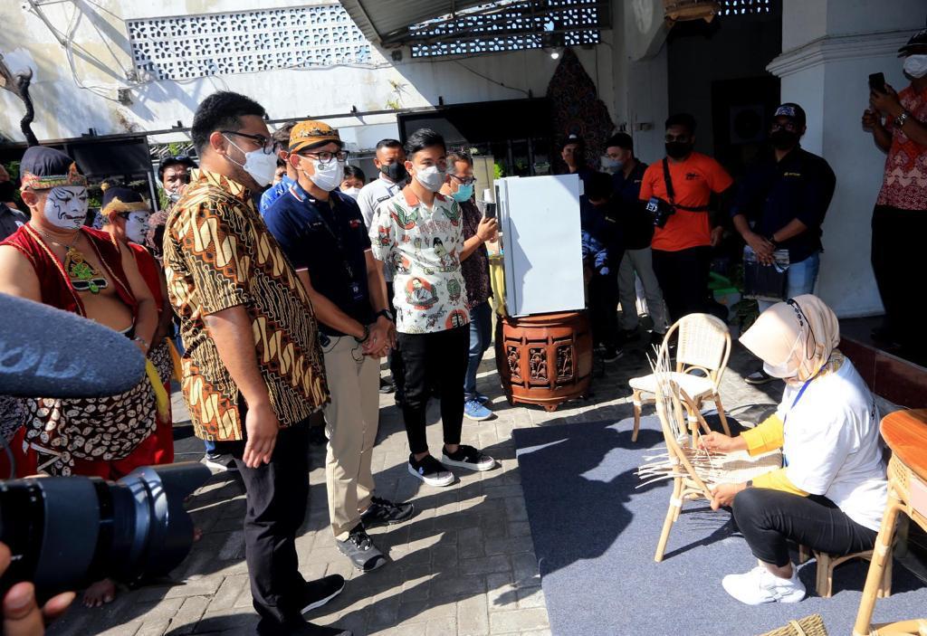 Menteri Sandiaga Uno...