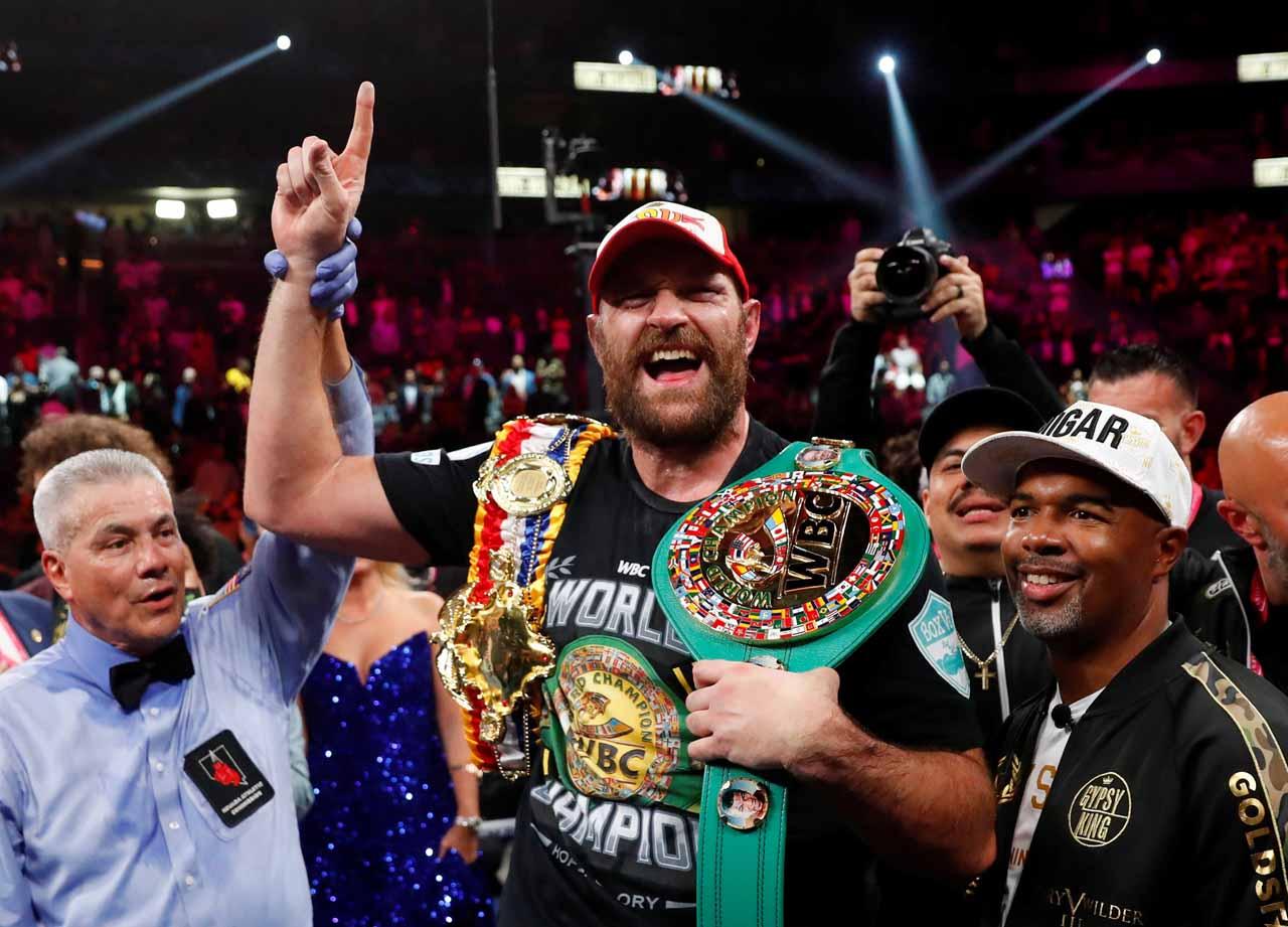 Potret Tyson Fury Pukul...