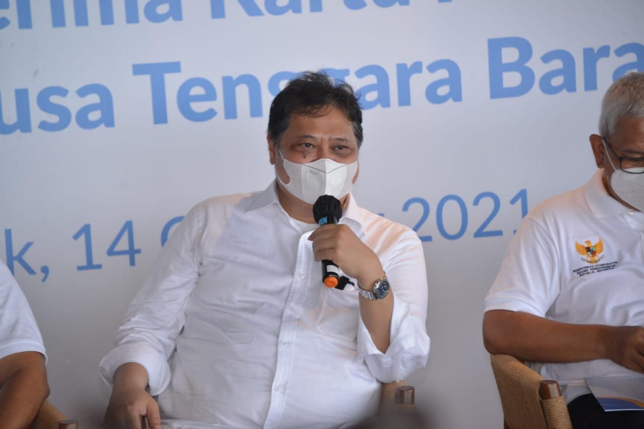 Menko Airlangga Semangati...