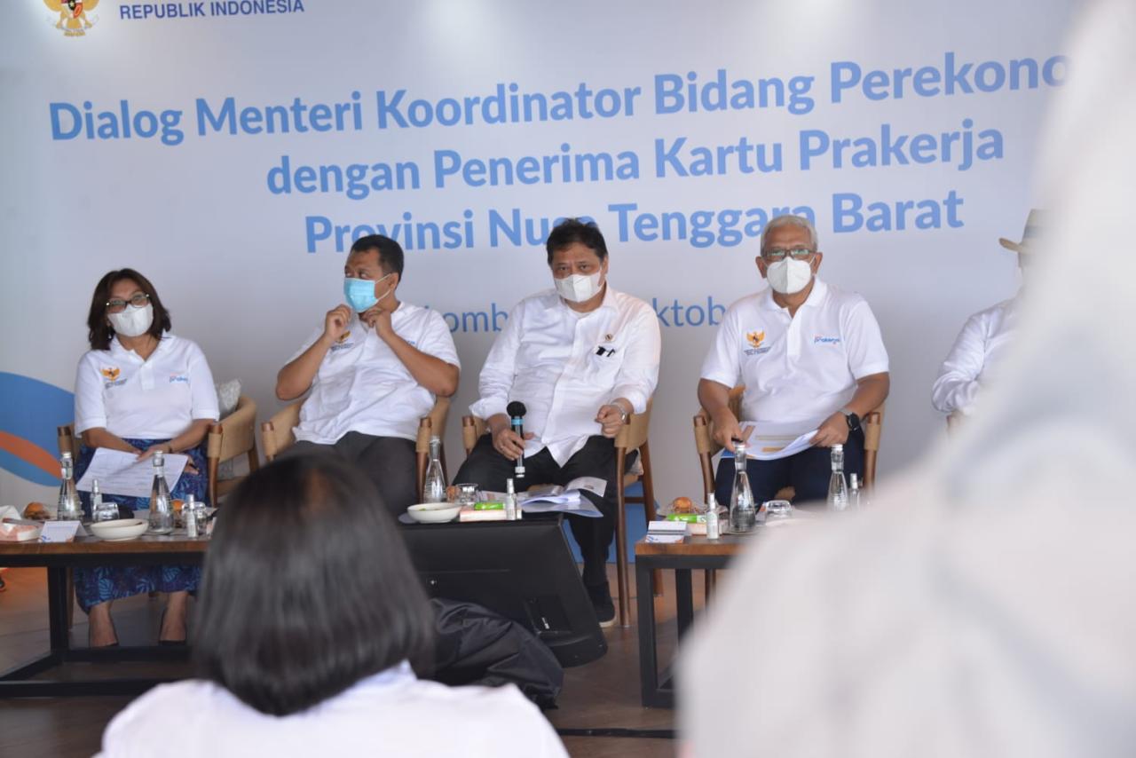 Menko Airlangga Semangati...