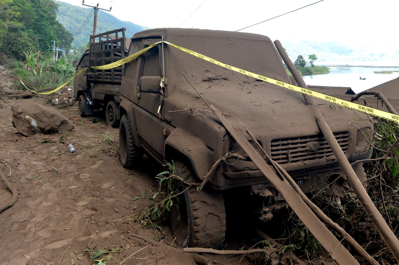 Dampak Gempa di Kintamani...