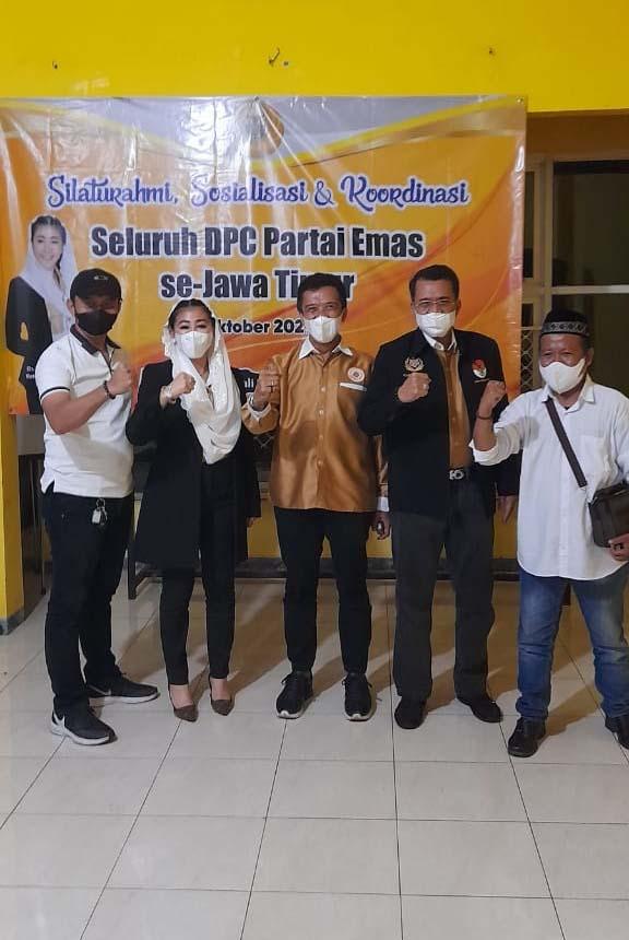 Ketum Partai Emas Konsolidasi...