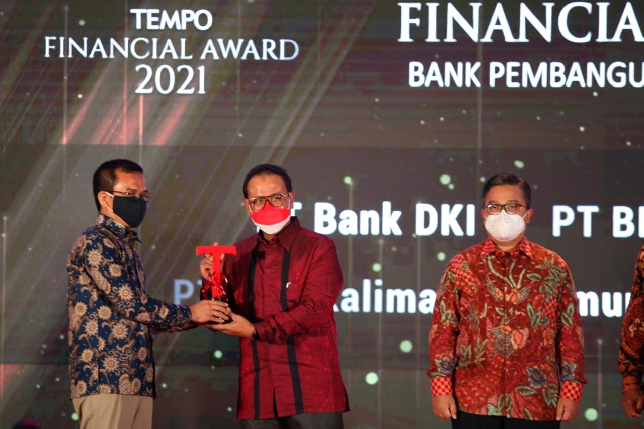 Bank DKI Terima Dua...