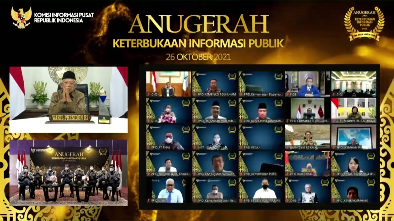 Penganugerahan Keterbukaan...