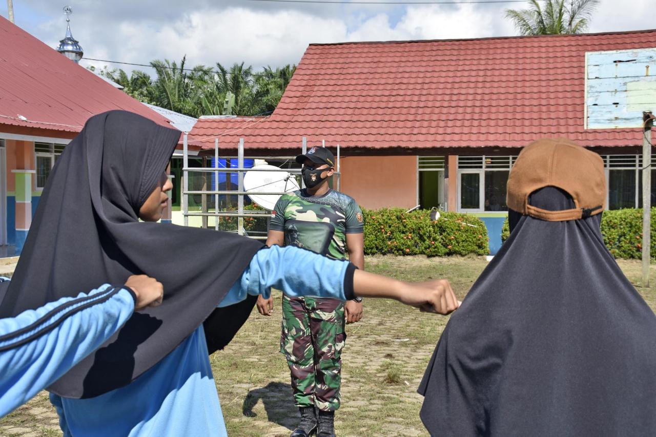 Prajurit Marinir TNI...