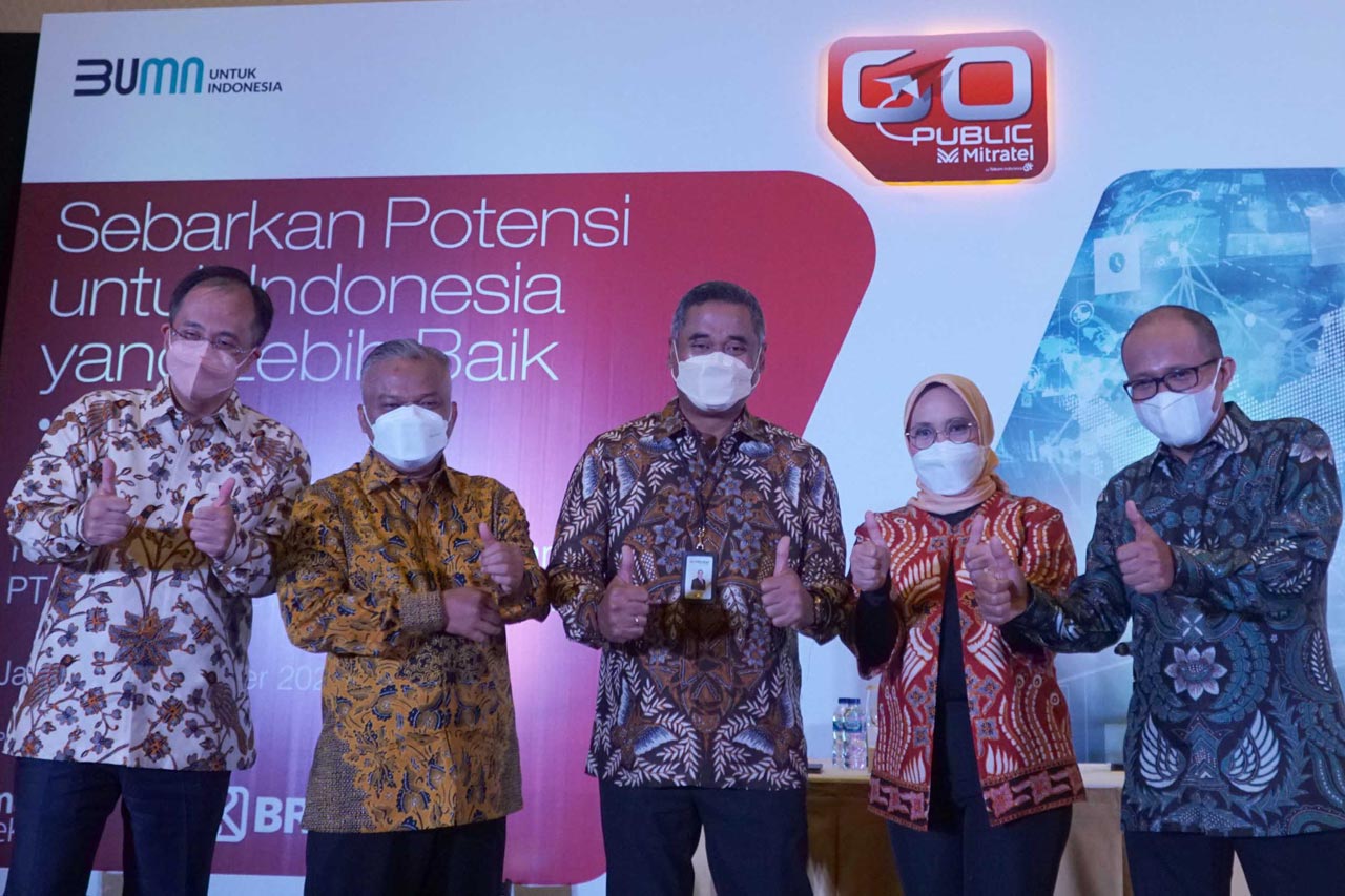 Mitratel Tawarkan 29,85...